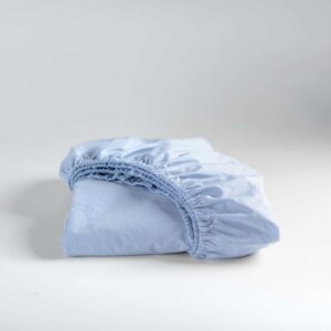 Cinderella Weekend Katoen Hoeslaken Soft blue